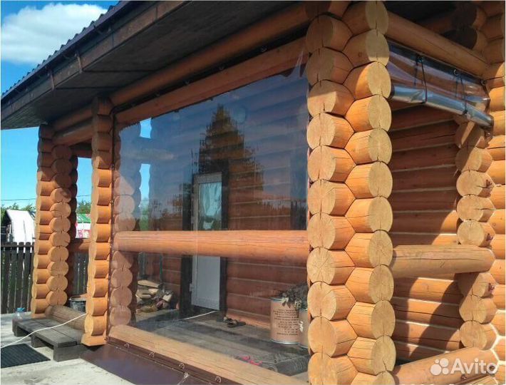 Мягкие окна для беседки, террасы, веранды