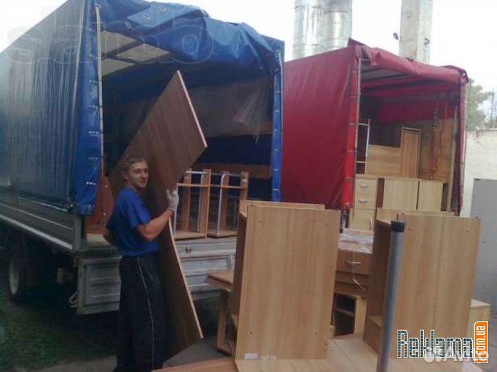 Переезды. Газели. Мебельные фургоны. Грузчики проф