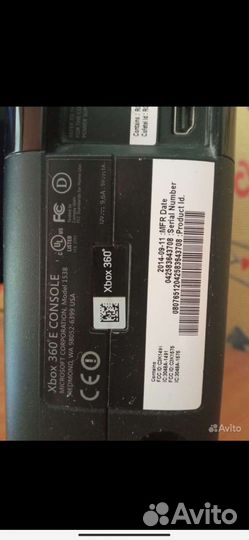 Xbox 360е не прошитая 250гб