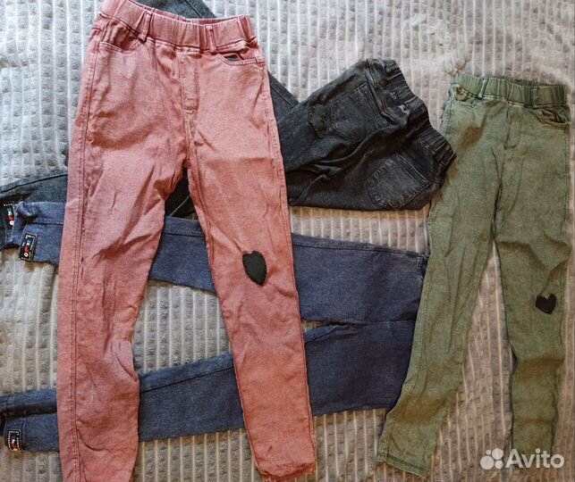 Пакет. 48 вещей для девочки 92-122, для двойни