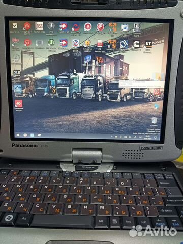 Panasonic cf 19 mk8+программы под сканматик