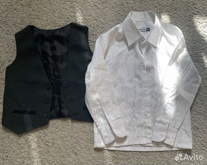 Вещи пакетом на мальчика 104-110