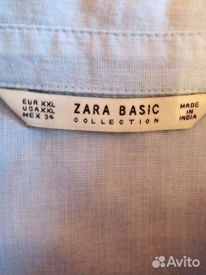 Zara блуза хлопок