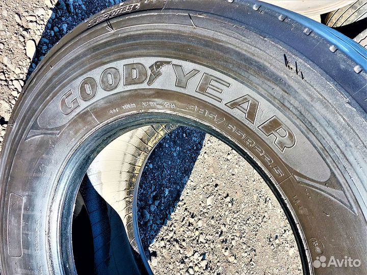 Шины 385/65r22.5,goodyear kmax t,164k