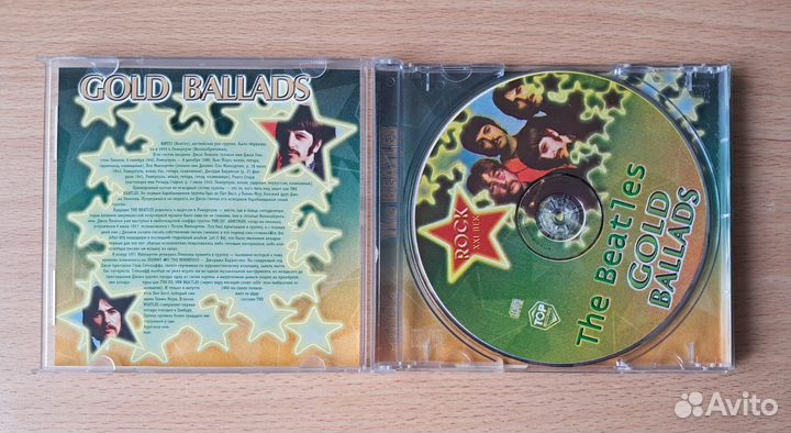CD The Beatles – Gold Ballads EX/NM russia