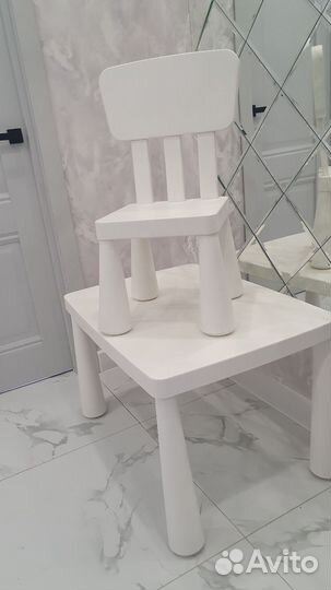 Стол и стул комплект