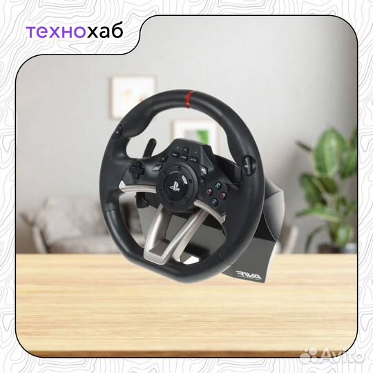 Игровой руль Hori Racing Wheel apex PC, PS3, PS4