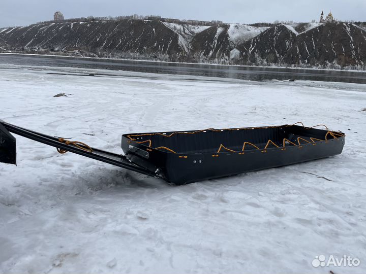 Уникальные снегоходные сани «Fuso Jet» из PE-1000