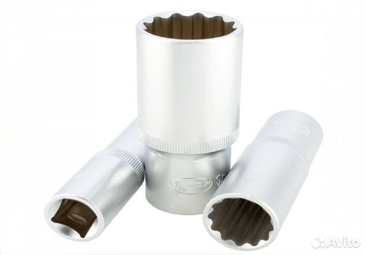 Головка торцевая высокая 27 мм (1/2, 12рт)