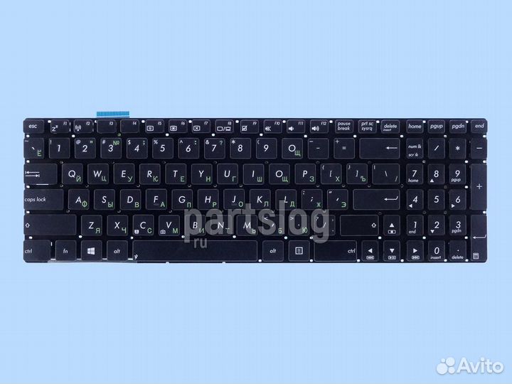 Клавиатура для Asus G56 N56 N76 R500 Series