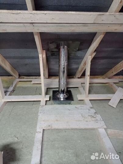 Печь камин на дровах