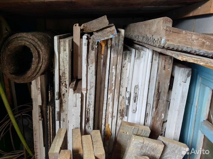 Створки от оконных рам деревянные