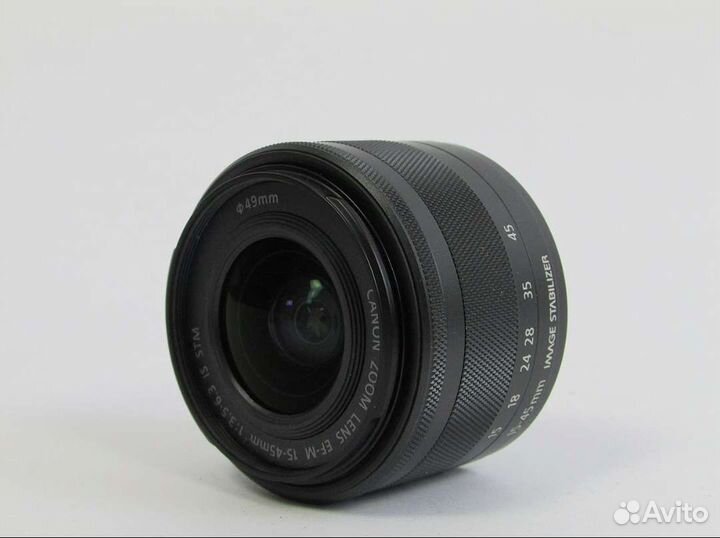 Объектив canon ef-m 15-45