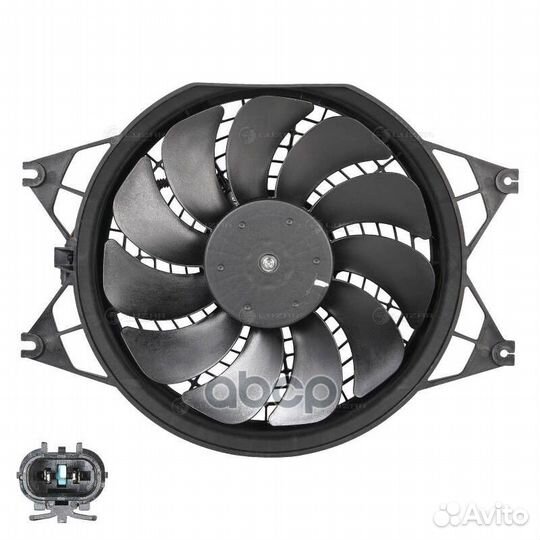 Вентилятор радиатора KIA sorento 06- 2.5D (конд