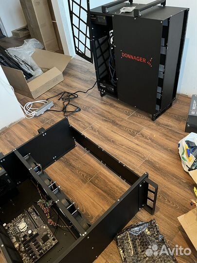 Сборка, настройка майнинг ферм. Прошивка видеокарт