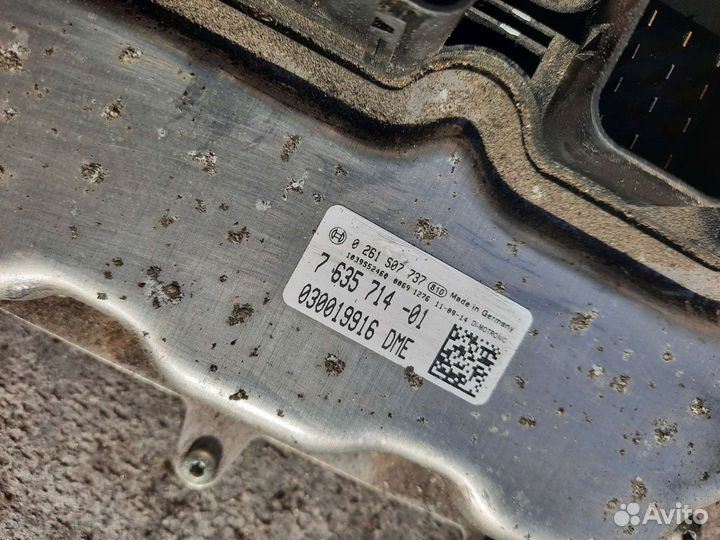 Блок управления двигателем n20 бмв F10 F11