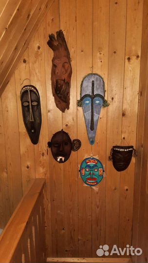 Маска Haida.Дерево