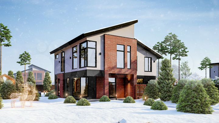 Таунхаус 134 м² на участке 3 сот.