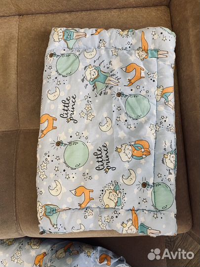 Матрас подушка одеяло в коляску или люльку
