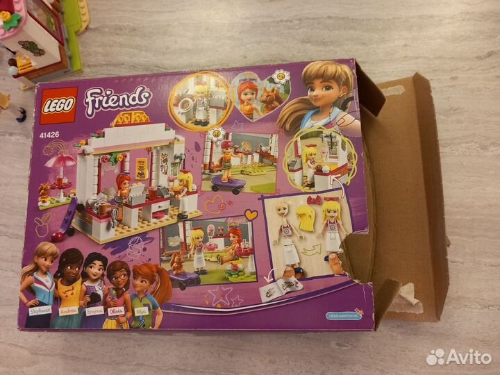 Lego friends кафе в парке