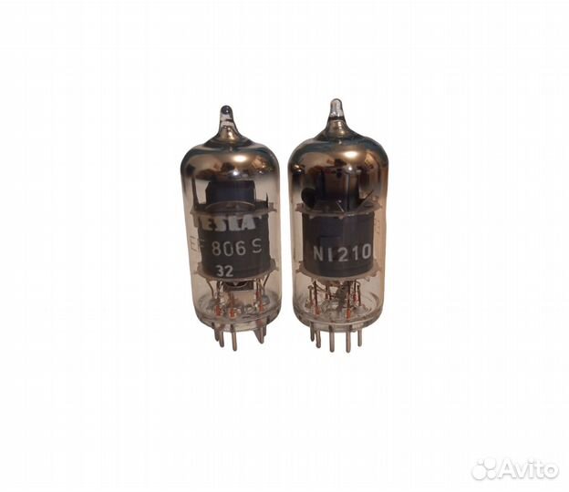 EF806S Tesla Vacuum Pentode, импортные радиолампы