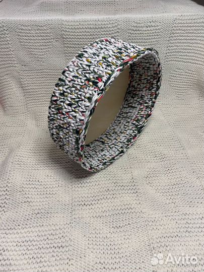 Корзинка вязаная