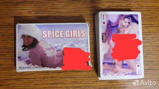 Игральные карты Spice Girls