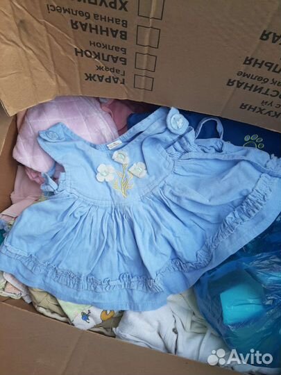 Вещи пакетом на девочку от 0 до 1 года