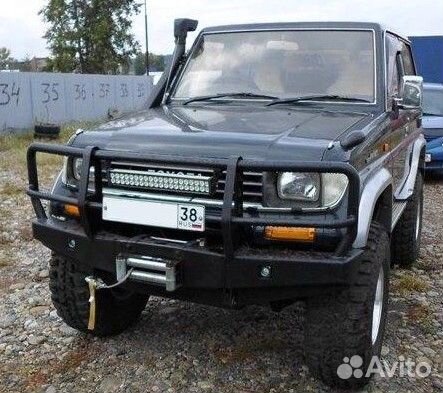 Передний силовой бампер Тойота Ленд Крузер 78