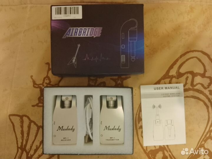 Радиосистема, гитарный передатчик Muslady WP-1