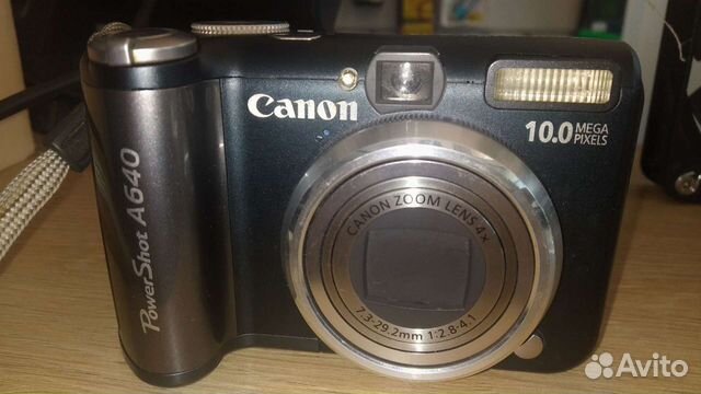 Компактный фотоаппарат canon A640