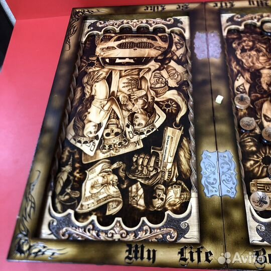 Нарды резные (54113)