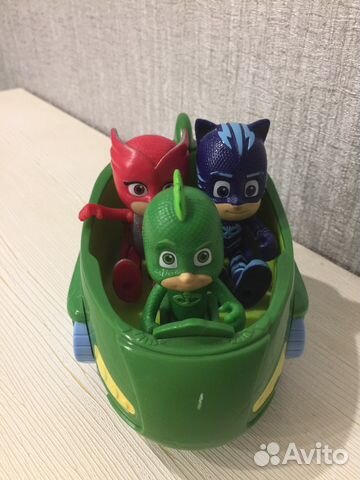 Игрушка Герои в масках (Гекко, Котобой, Аллет)