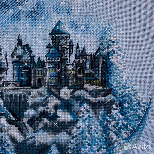 Вышивка крестом Хогвартс