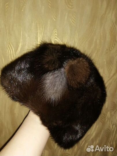 Шапка норковая женская
