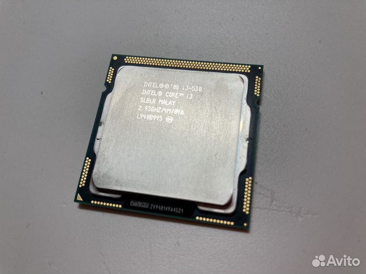 Процессор intel core i3-530