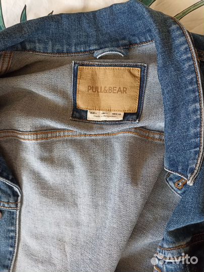 Джинсовка мужская Pull and bear