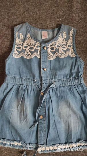 Платье джинсовое