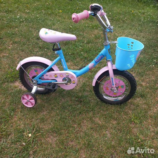 Детский велосипед для девочки, 12 дюймов