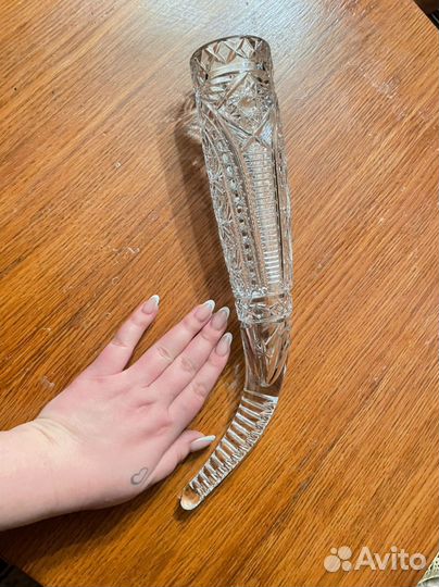 Рог изобилия хрустальный