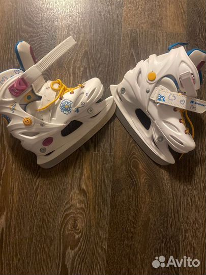 Коньки детские раздвижные 30-33