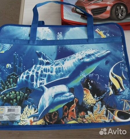 Папка a4 с ручками