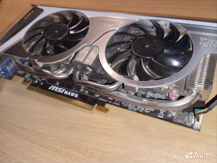 Видеокарта GTX 460 hawk 1gb