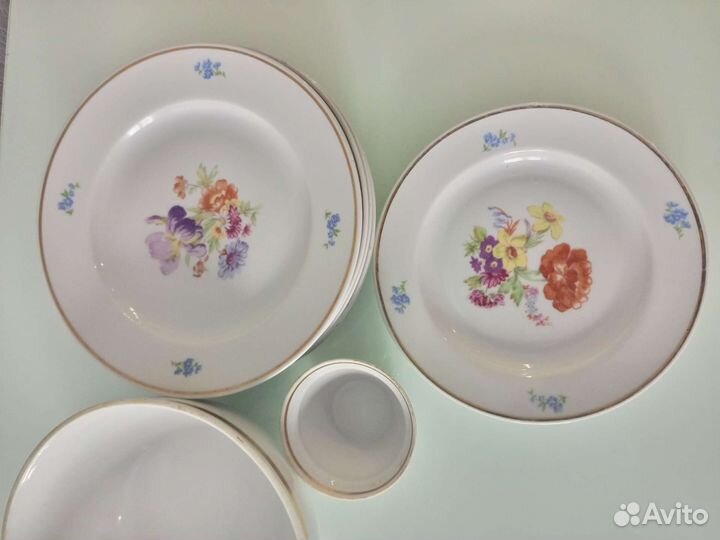 Тарелки Дулево из супового набора