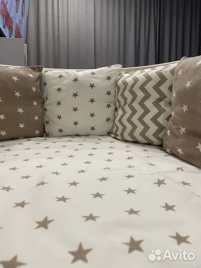 Бортики в детскую кроватку