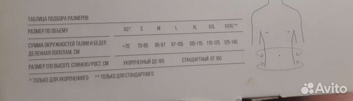 Корсет ортопедический пояснично крестцовый