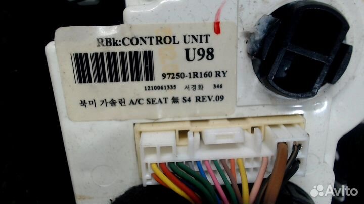 Переключатель отопителя Hyundai Accent (Solaris)