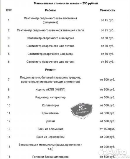 Аргон Сервис