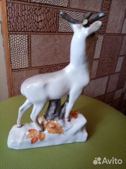 Редкая Статуэтка Олень лфз СССР