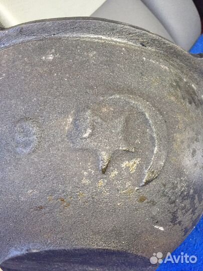 Казан чугунный узбекский 6 л крышка алюминий